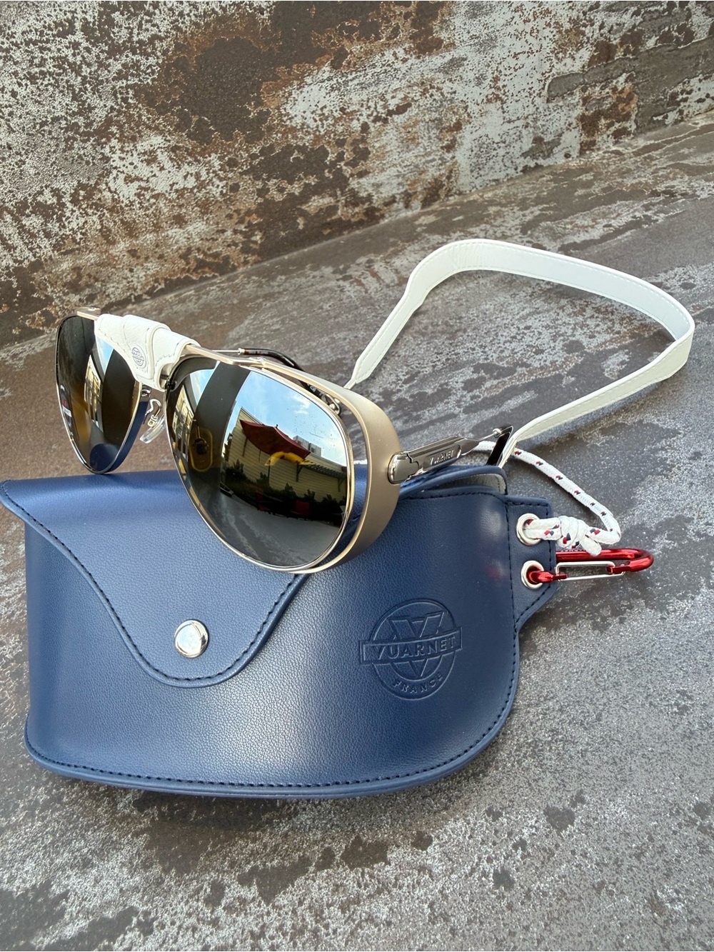 New Vuarnet Arctic 01 Titanium Aviator Sunglasses Men’s - Picture 8 of 16